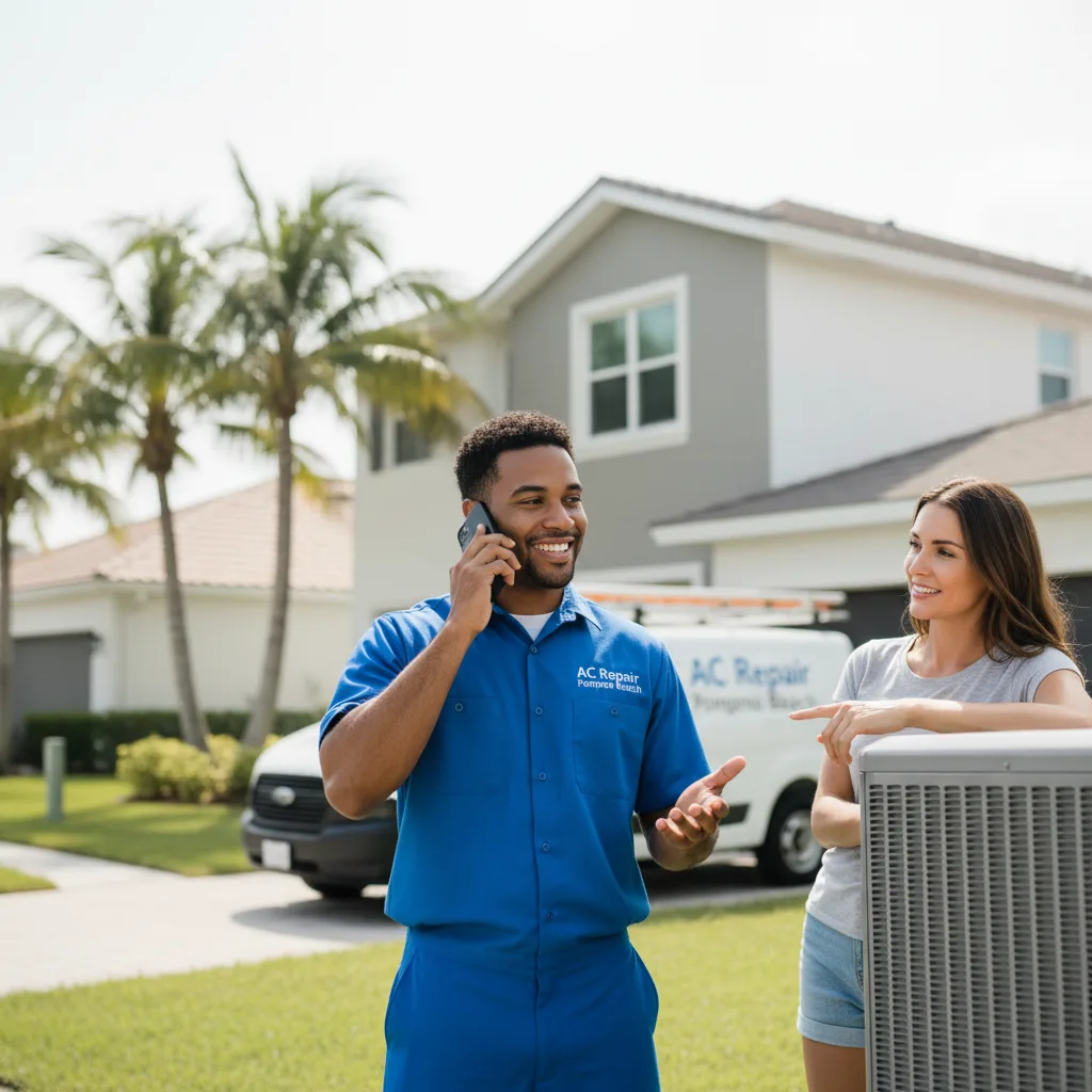 AC Repair Pompano Beach customer support in Ellwood City